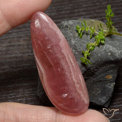 60.25ct 天然 彩色 菱锰矿, 梨形, 半透明