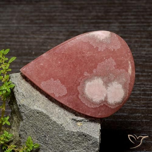 93.42ct 天然 彩色 菱锰矿, 梨形, 半透明