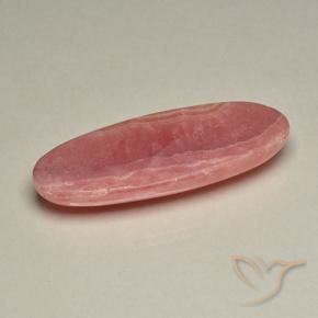 46.22克拉天然菱锰矿，椭圆形，半透明