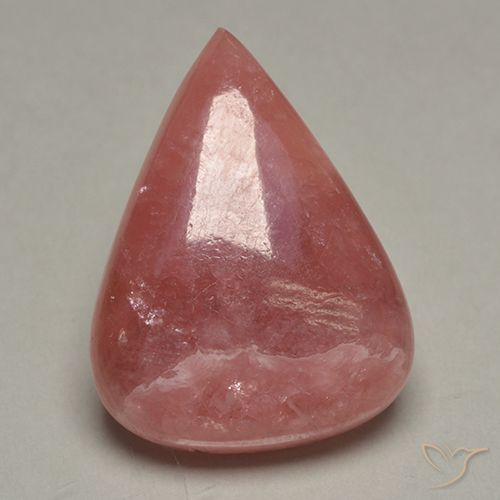 28.99ct 天然 彩色 菱锰矿, 梨形, 半透明