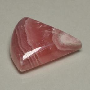 17.89克拉天然多色菱锰矿，三角形，19.8×19.3毫米，半透明