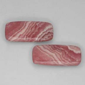 24.93克拉天然菱锰矿，垫形剪裁，半透明