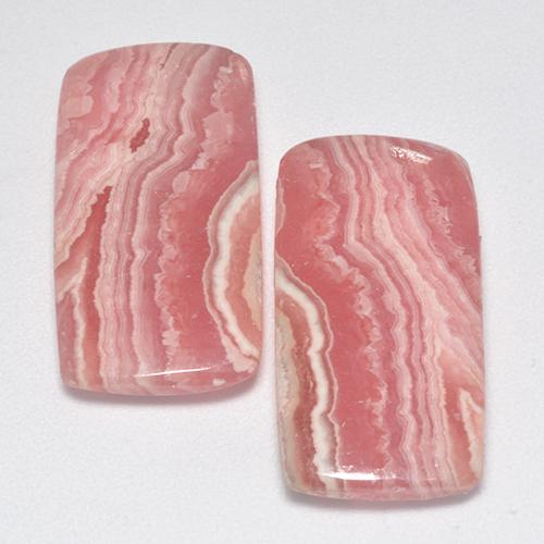 22.83克拉天然菱锰矿，垫形剪裁，半透明