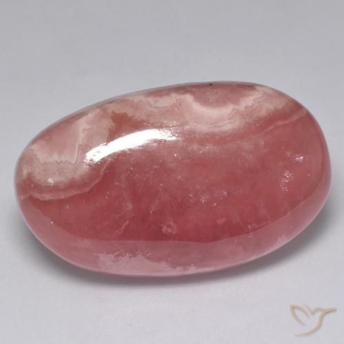 35.11ct 天然 彩色 菱锰矿, 椭圆形, 半透明