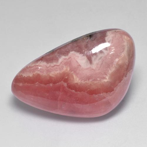 25.85克拉天然多色菱锰矿，异形，25.8×16.1毫米，半透明