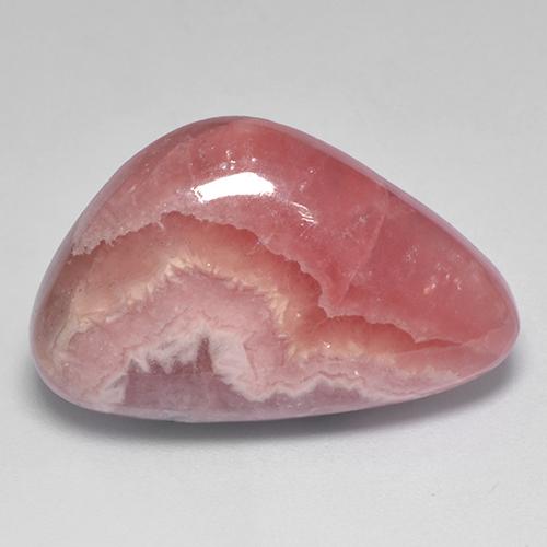 25.85克拉天然多色菱锰矿，异形，25.8×16.1毫米，半透明