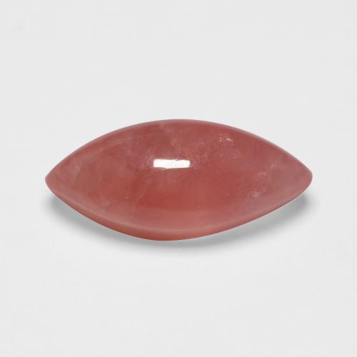 3.06克拉天然多色菱锰矿，马眼形，12.6×5.8毫米，半透明