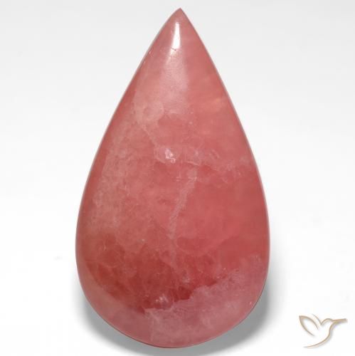 21.55克拉天然菱锰矿，梨形，半透明