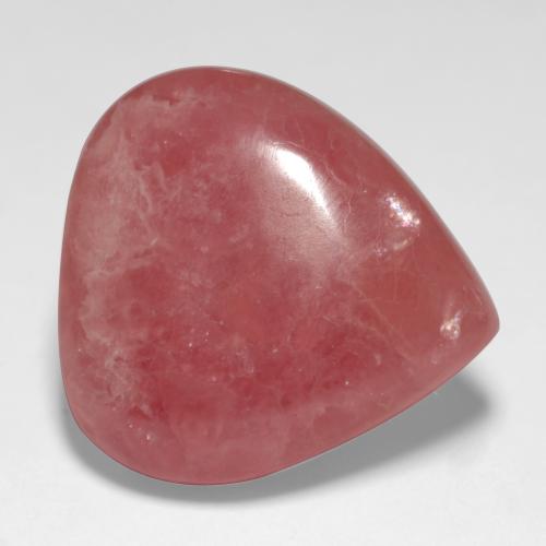 19.46克拉天然多色菱锰矿，梨形，17.9×16.9毫米，半透明