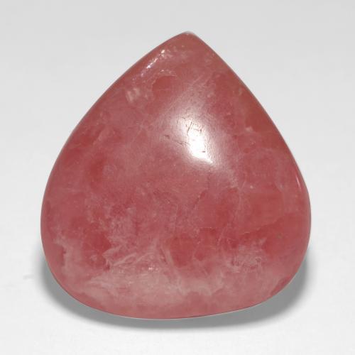 19.46克拉天然多色菱锰矿，梨形，17.9×16.9毫米，半透明