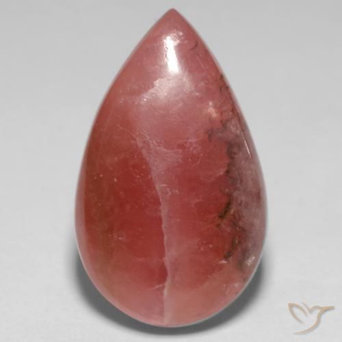 14.36克拉天然多色菱锰矿，梨形，20.2×12.3毫米，半透明