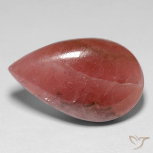 14.36克拉天然多色菱锰矿，梨形，20.2×12.3毫米，半透明