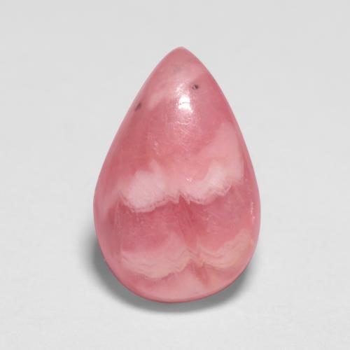 1.80克拉天然多色菱锰矿，梨形，9.7×6.4毫米，半透明