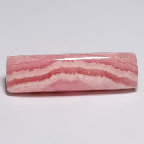 5.51克拉天然多色菱锰矿，长方形切工，20×5.8毫米，半透明