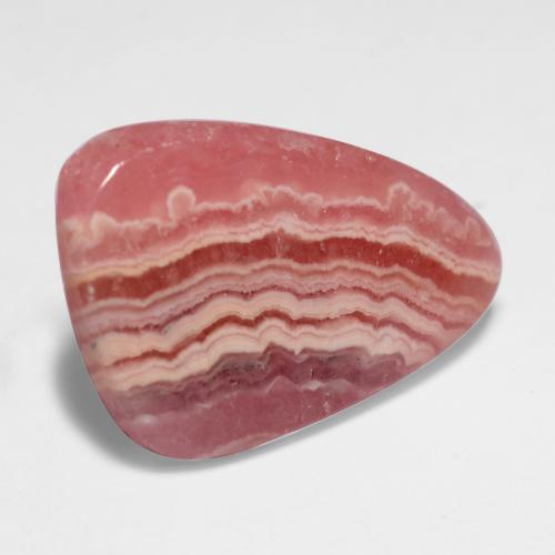 10.87克拉天然多色菱锰矿，异形，20×12.8毫米，半透明