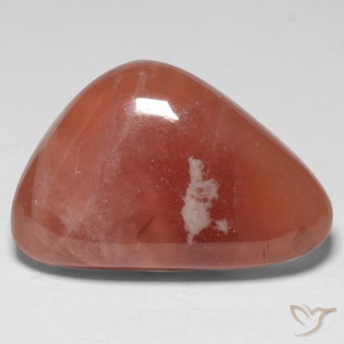 21.28ct 天然 彩色 菱锰矿, 花式切割, 半透明