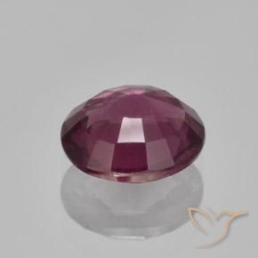 1.60克拉天然紫色紫牙乌石榴石，椭圆形切割，7.6×6.6毫米，VS