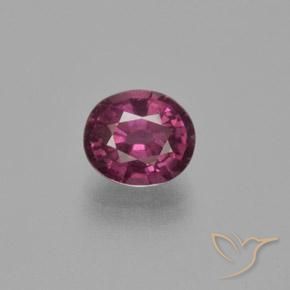 1.71ct 天然 树莓红 红榴石石榴石, 椭圆形, VS