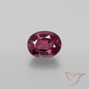 2.05ct 天然 树莓红色 红榴石石榴石, 椭圆形, VS