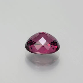 2.36克拉天然红色紫牙乌石榴石，椭圆形切割，8.4×6.8毫米，VVS-VS