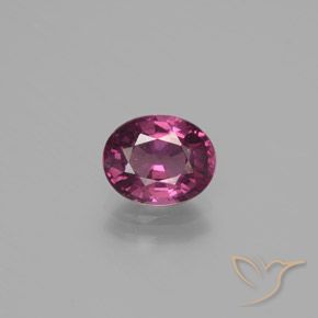 1.62ct 天然 深洋红色-粉红色 红榴石石榴石, 椭圆形, VS