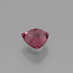 0.51克拉天然粉色紫牙乌石榴石，三角形，5.1×5毫米，VVS-VS