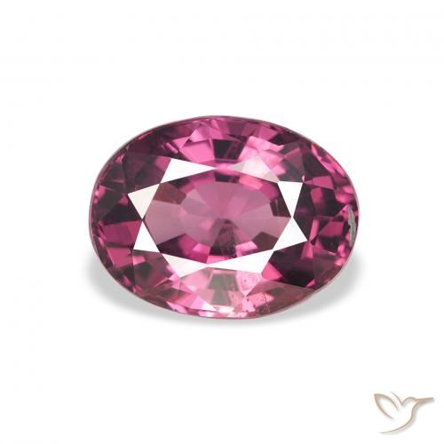 2.32ct 天然 树莓红 红榴石石榴石, 椭圆形, VVS-VS