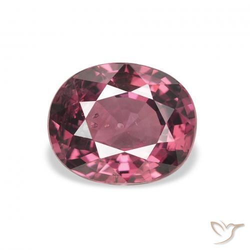 2.27ct 天然 品红色-粉红色 红榴石石榴石, 椭圆形, VS