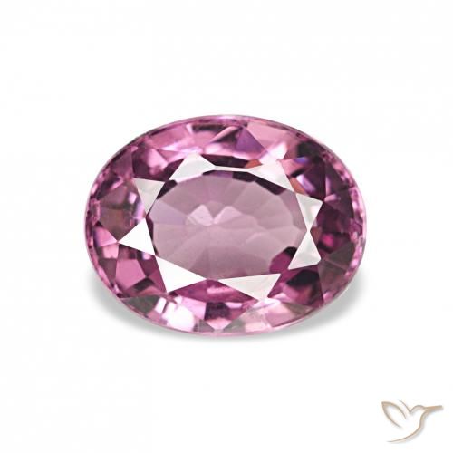 1.07ct 中等品红色-粉红色 红榴石石榴石 宝石, 椭圆形, VS