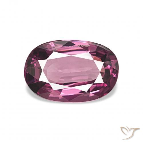 1.78ct 中紫色 红榴石石榴石 宝石, 椭圆形, VVS-VS