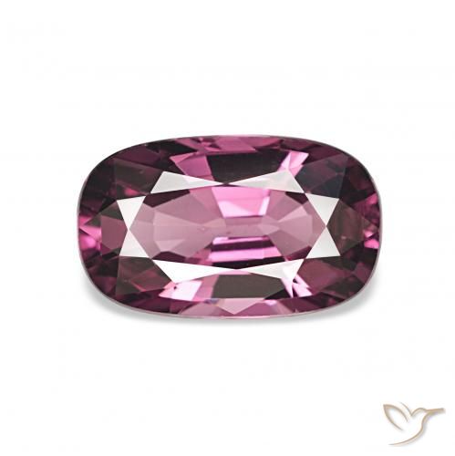 1.62ct 红紫色 红榴石石榴石 宝石, 软垫, VVS-VS