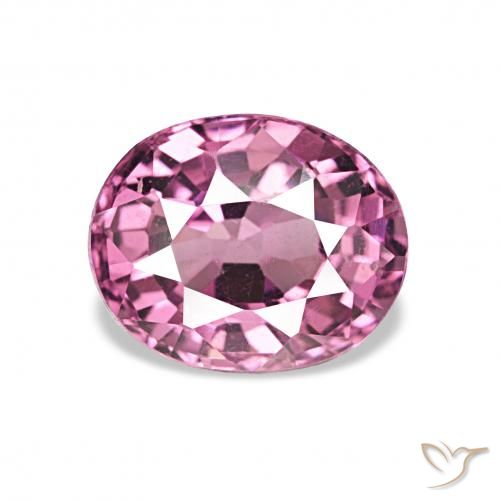 1.73ct 中紫色 红榴石石榴石, 椭圆形, VVS-VS
