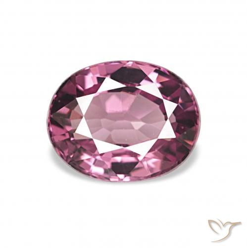 1.33ct 粉紫色 红榴石石榴石, 椭圆形, VVS-VS