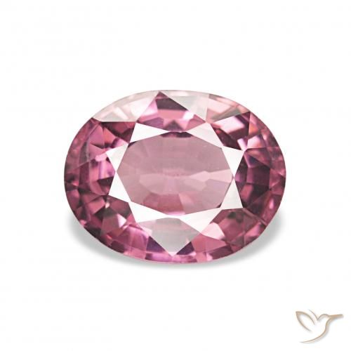 1.23ct 深洋红色 红榴石石榴石 宝石, 椭圆形, VVS-VS