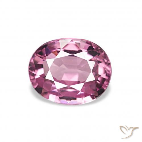 1.12ct 中紫色 红榴石石榴石, 椭圆形, VVS