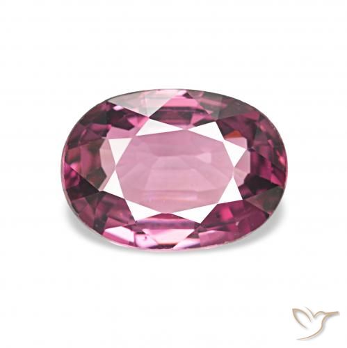 1.18ct 树莓红 红榴石石榴石, 椭圆形, VVS
