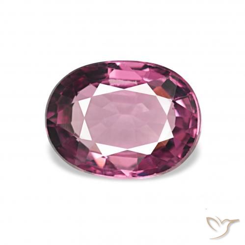 1.17ct 中紫色 红榴石石榴石, 椭圆形, VVS