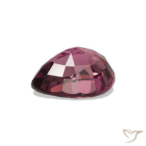 1.03克拉天然红榴石石榴石，梨形，VS-SI