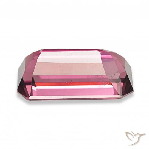 3.95克拉天然红榴石石榴石，八边形，VS