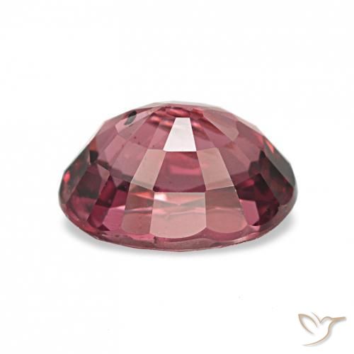 1.24克拉天然红榴石石榴石，椭圆形，VS