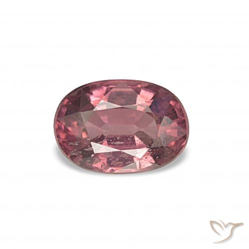 1.16ct 紫红色调 红榴石石榴石, 椭圆形, VS-SI