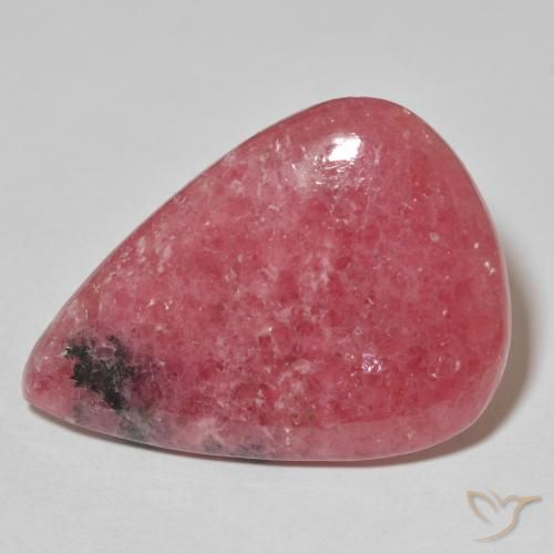 32.53ct 天然 红色 蔷薇辉石, 梨形, 不透明