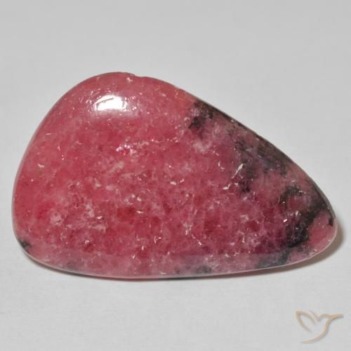 30.82ct 天然 彩色 蔷薇辉石, 梨形, 不透明