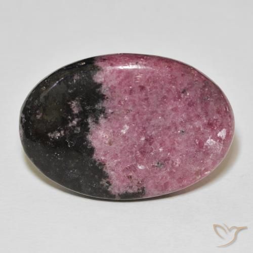 47.12ct 天然 彩色 蔷薇辉石, 椭圆形, 不透明
