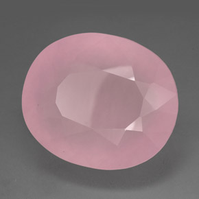 216.65克拉天然粉色粉晶，透明，39.1×33.1毫米，透明/半透明