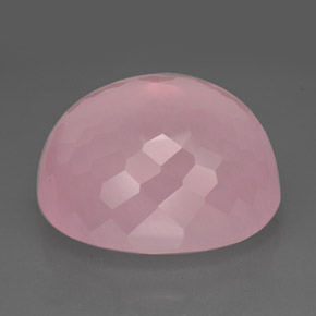216.65克拉天然粉色粉晶，透明，39.1×33.1毫米，透明/半透明