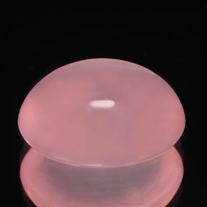 11.72克拉天然粉色粉晶，透明，16.1×12.4毫米，透明/半透明