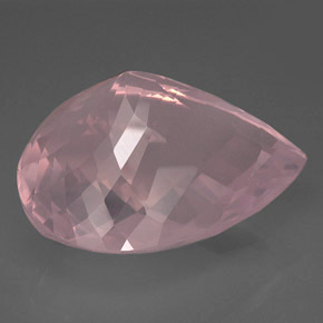 127.75克拉天然粉色粉晶，透明，38.3×31.2毫米，透明/半透明
