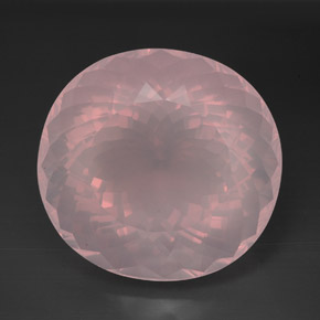 170.60克拉天然粉色粉晶，透明，35.8×27.3毫米，透明/半透明