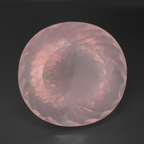 170.60克拉天然粉色粉晶，透明，35.8×27.3毫米，透明/半透明